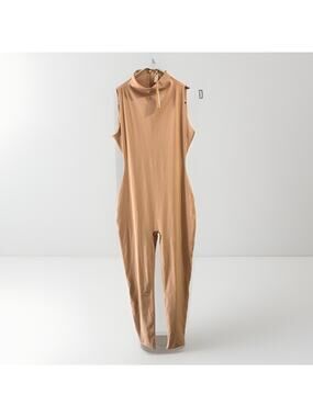 SKIMS | Pants & Jumpsuits | Skims Cotton Rib Onesie Soot Xxs